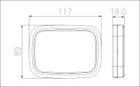 TEREN HD индикаторное LCD табло температуры и влажности