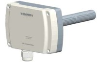 TEREN PM10D Канальный преобразователь / датчик твердых частиц PM10, выходы 4..20mA/0-10V, RS485/Modbus, реле