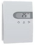 TEREN PM25W Настенный преобразователь / датчик твердых частиц PM10, выходы 4..20mA/0-10V, RS485/Modbus, реле 1хSPST