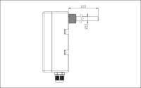 TEREN TCH-4 контроллер защиты от перегрева. Чертеж, размеры корпуса.