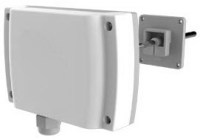 TEREN TT2N канальный преобразователь / датчик температуры с выходом 4..20mA, 0-10V, 0-5V или RS485/Modbus в комплекте с монтажным фланцем